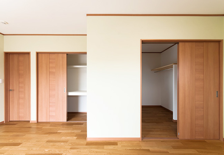 大容量の収納スペースを確保