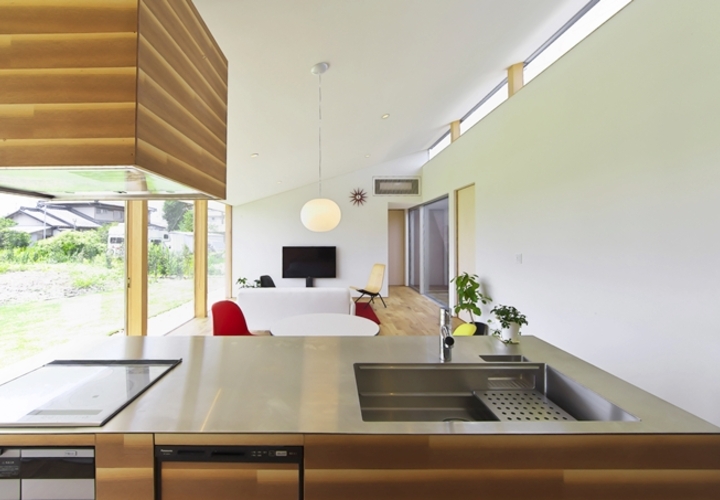 料理が楽しくなるキッチン。