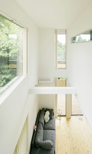 すぐそばに緑が感じられる家