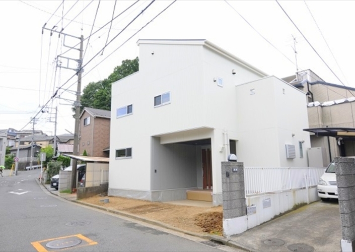 敷地面積をフル有効活用した注文住宅（横浜市）