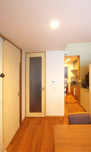 温もりのあるリビング