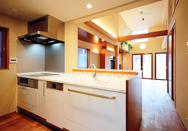 キッチンからの眺め