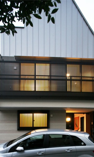 プライバシーに配慮しながら優れたデザイン性の外観