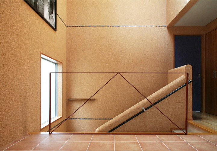 階段横はちょっとしたアート空間