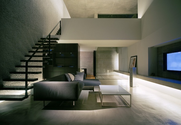 リビング(夕景)