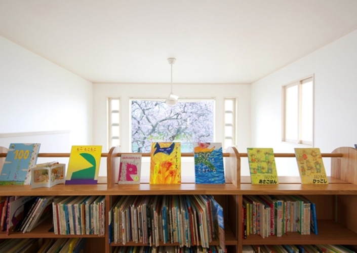 図書館のような家