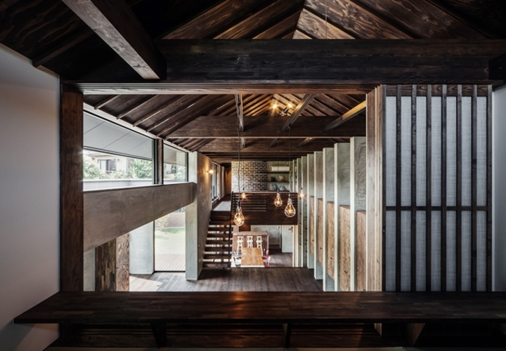 客間からの眺め