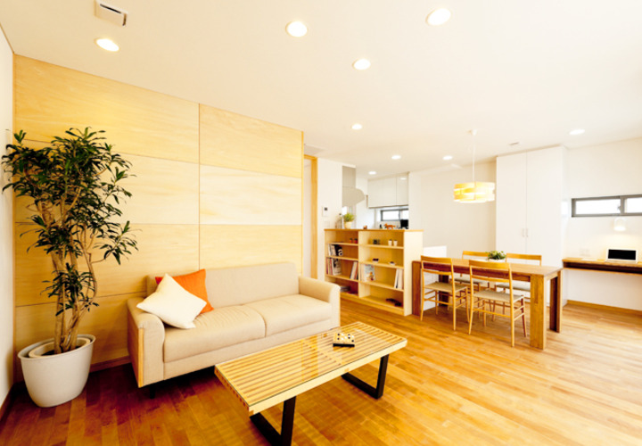 シンプル、素材感