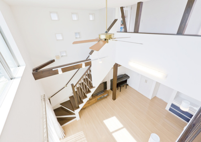 どこでも家族を感じられる家