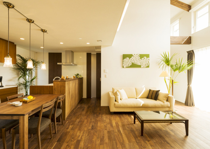 家族の時間を大切にしたリゾート感溢れる家