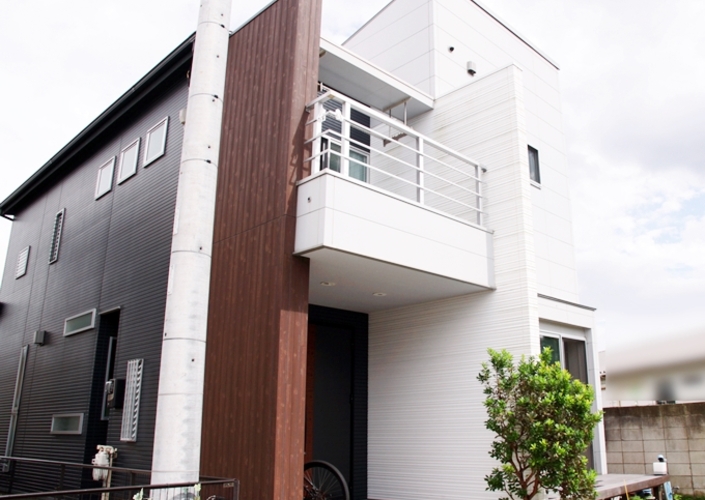 シンプルモダンの家