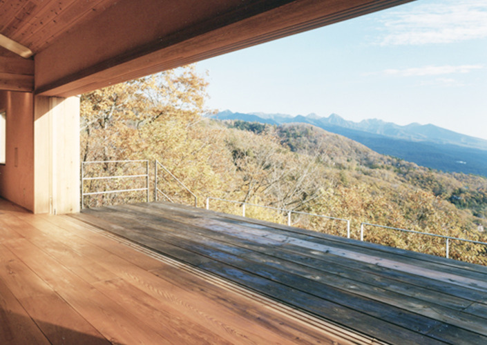 八ヶ岳が一望できる別荘｜蓼科高原の家