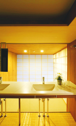 余計なものはいらない洗面カウンター