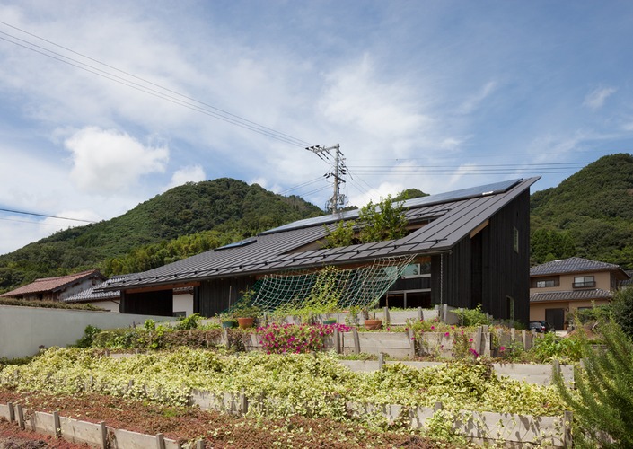 段々畑の家