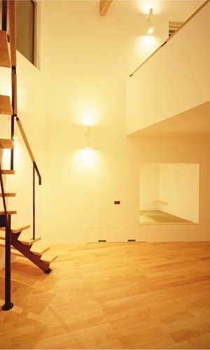 間接照明中心の照明計画