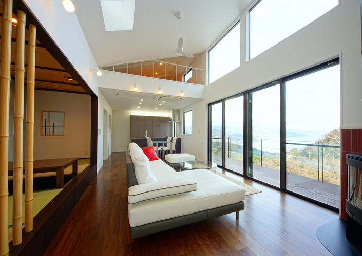 愛犬と、空と海とを楽しむ暮らし