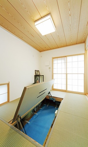 和室の床下収納