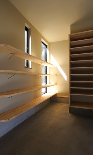 土間の玄関ホール