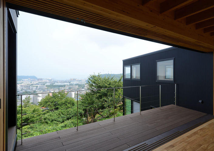 横須賀ＫＷ邸＜海を望む大開口の家＞