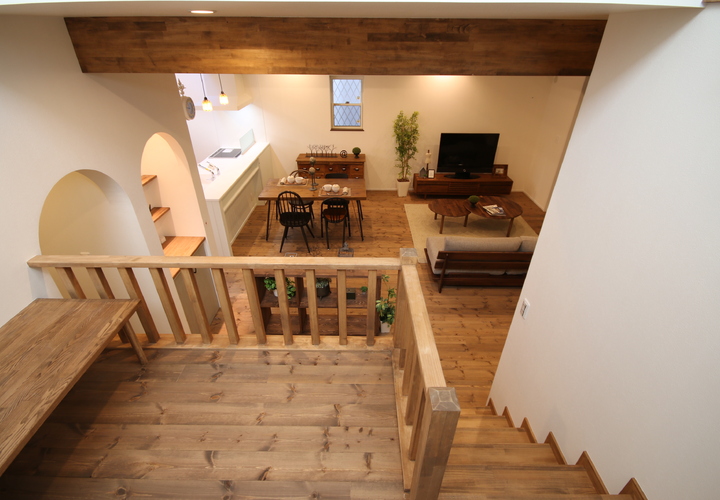 スキップフロアがママの司令塔