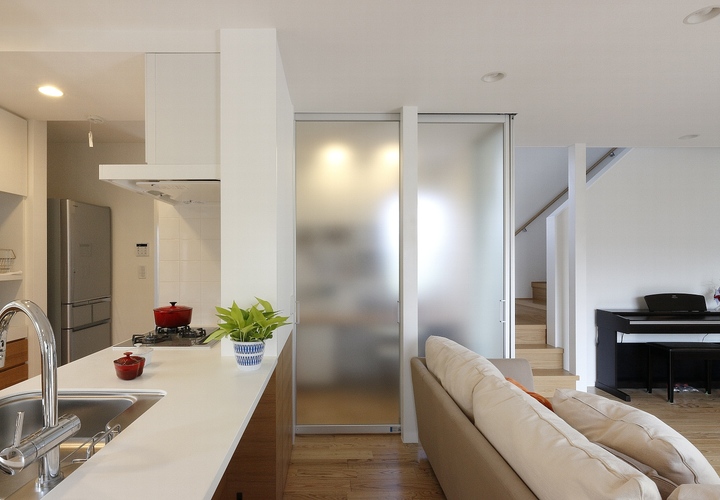 キッチン脇のスタディコーナー