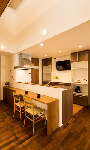 対面カウンター