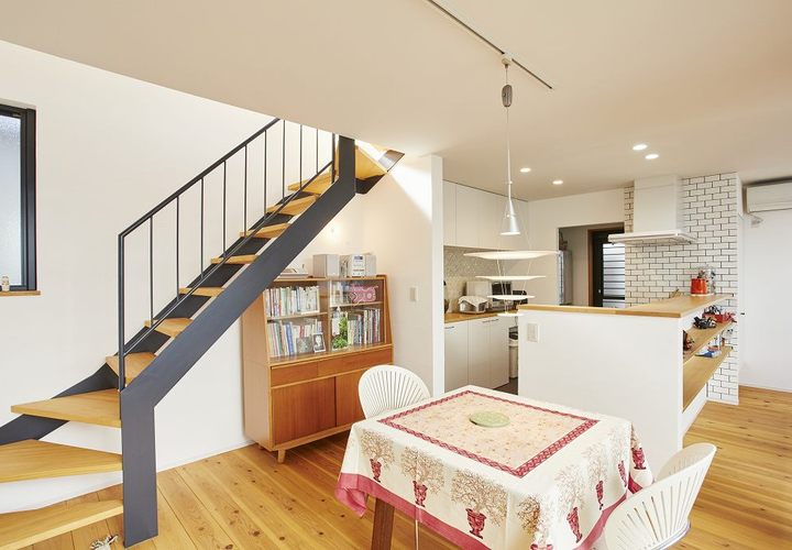 中庭とつながる自由な暮らし