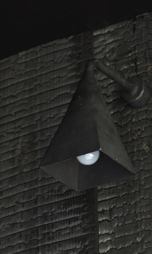 オリジナルの玄関灯