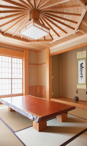 カラカサノイエ - 唐傘天井