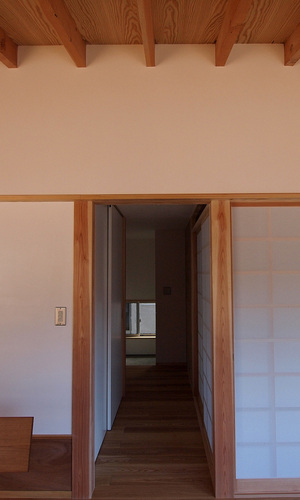 漆喰壁・ワーロン障子