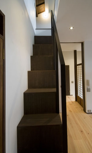 重くて遠い家の階段