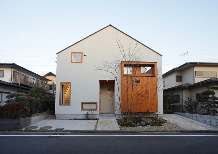 緑豊かな二世帯住宅