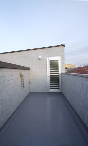 ルーフバルコニー｜土間の家｜東京都足立区