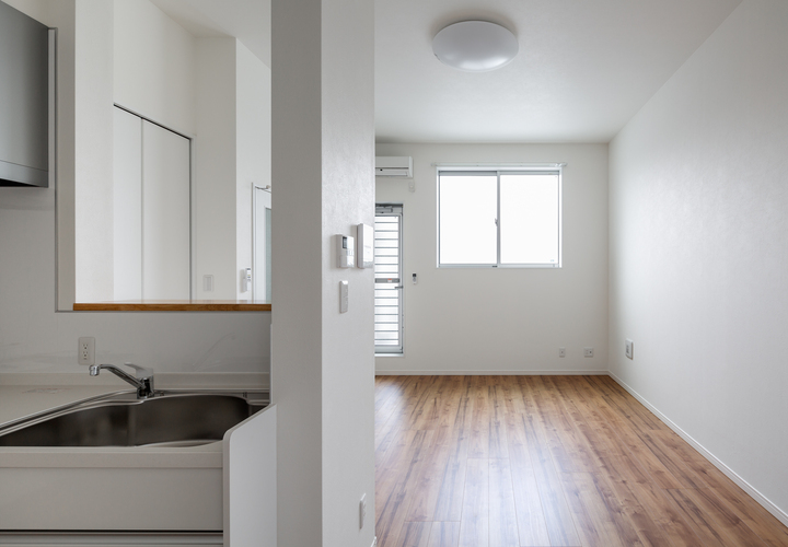 リビング｜中庭のテラスハウス｜東京都足立区