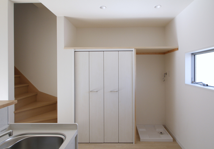 キッチン収納｜土間の家｜東京都足立区