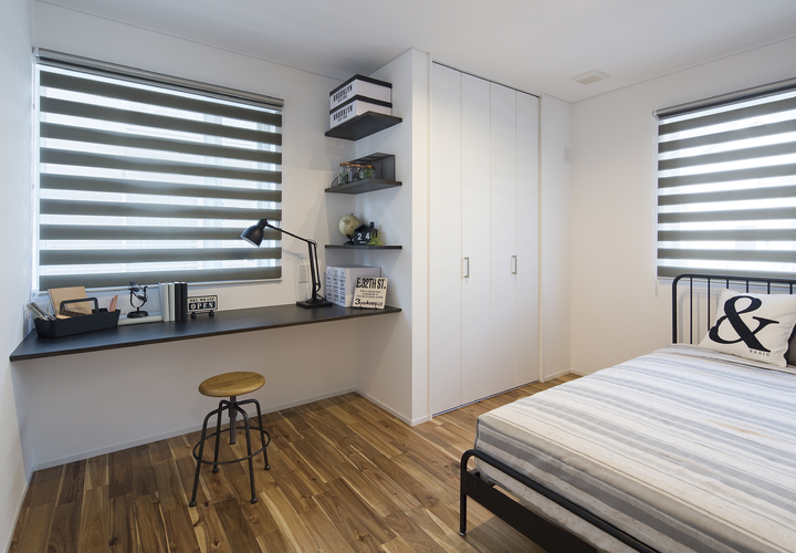 遊び心のある子供部屋