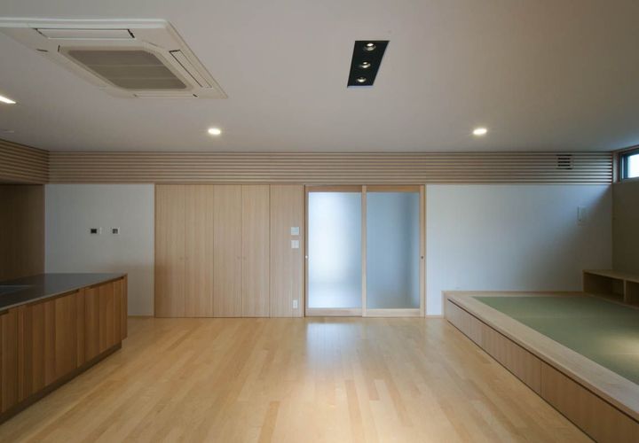 広さ35帖のリビング