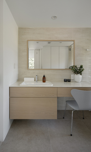 洗面カウンター