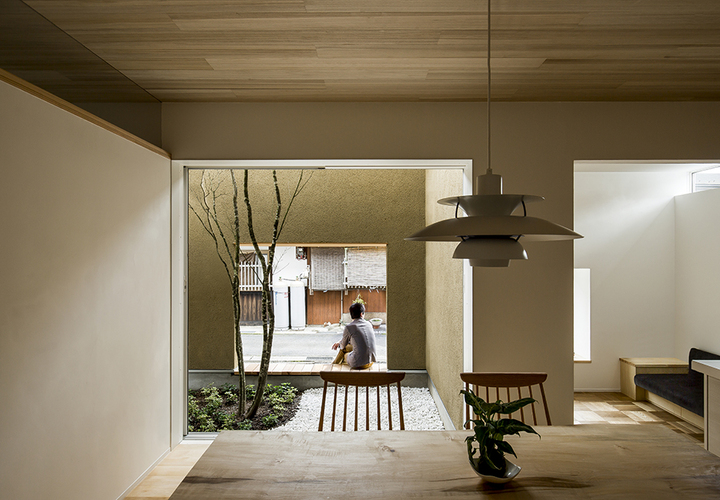 京町の家リビング