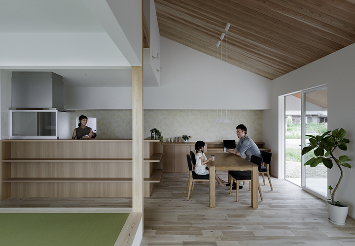 寺庄の家リビング