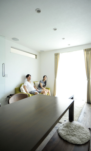 北向き敷地なのに明るい？