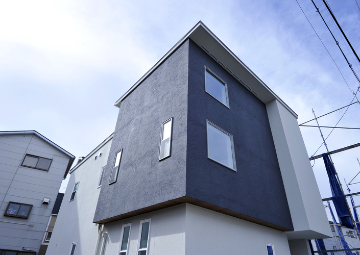 北向き敷地でも明るい室内の高機能高性能住宅