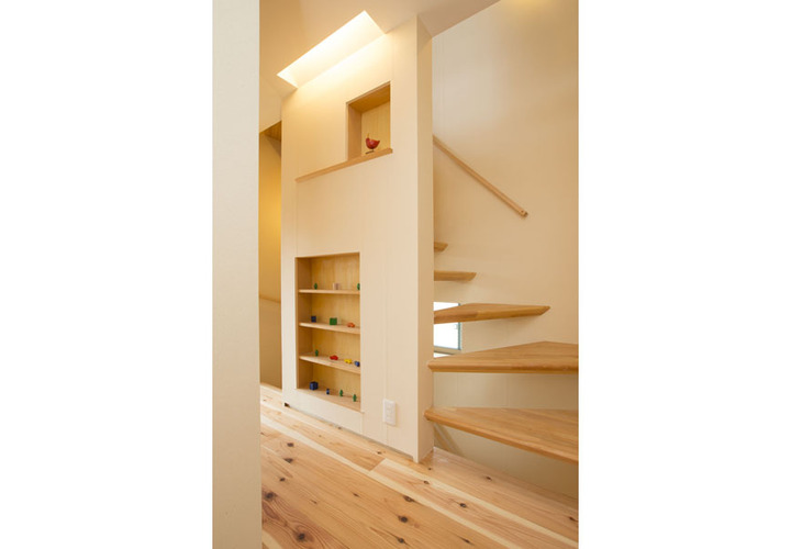 南蒲田の家　階段