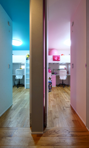 可愛らしい子供部屋