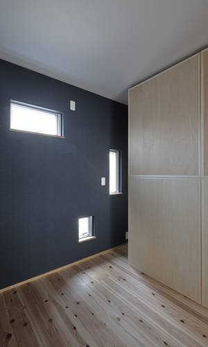 寝室の可動収納