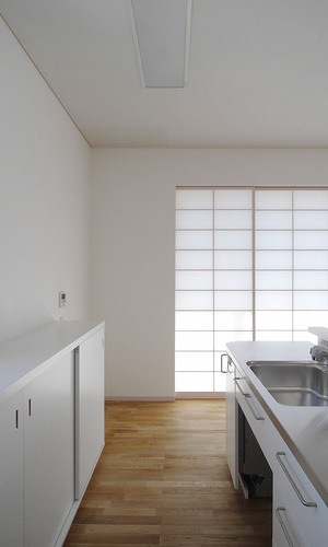 キッチンと障子