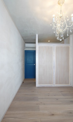 クローゼットの背を室内に向けたレイアウト1