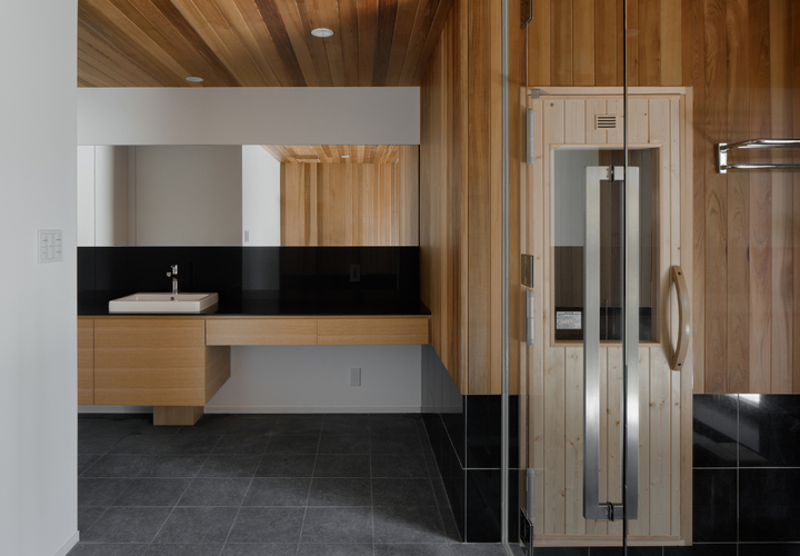 洗面カウンター