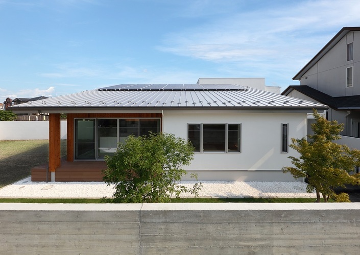 スキップフロアのある平屋の暮らし