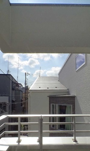 家事室のバルコニー